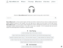 Tablet Screenshot of mylovemusic.com